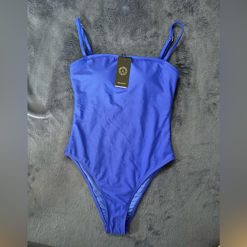 Relleciga Royal Blue One Piece Bathing Suit - Picture 5 of 8